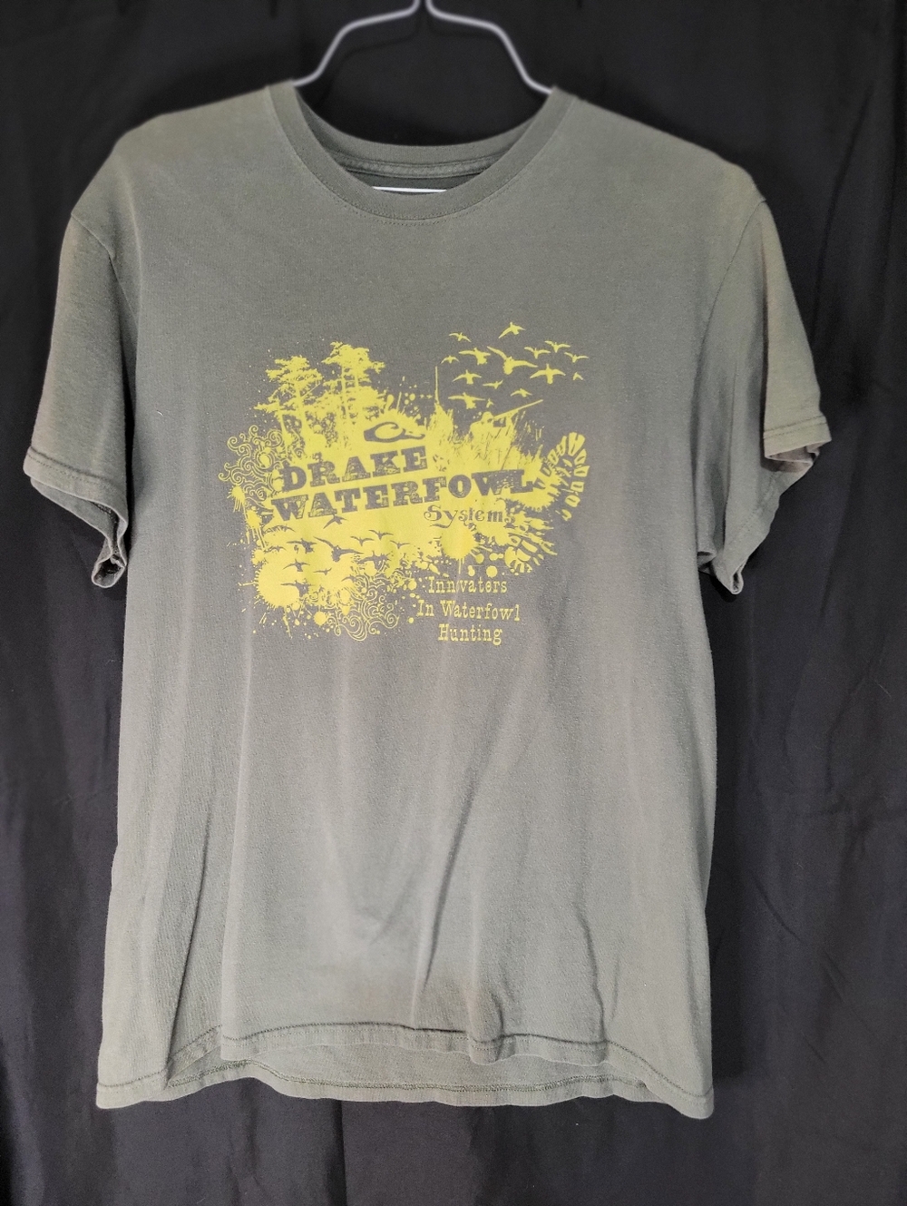 Drake Waterfowl Olive Short-Sleeve Graphic Tee